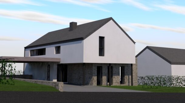 Construction d'une habitation unifamiliale - LES TAILLES  (B)